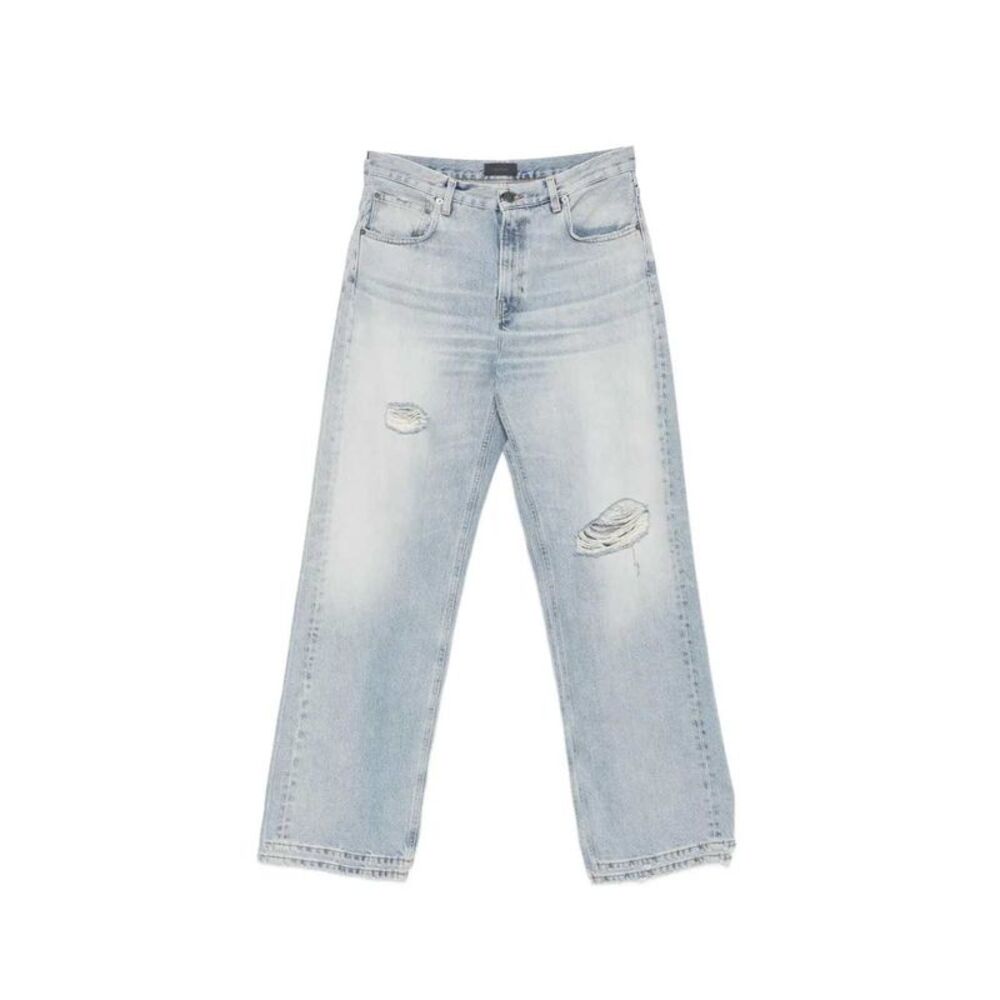 Haikure Women Wide-Leg Jeans With A Distressed Finish